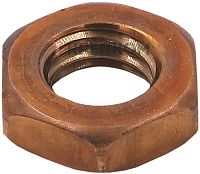 Гайка низкая DIN 439 тип B с фаской, бронза (Silicon bronze) Гайка низкая DIN 439 тип B с фаской, бронза (Silicon bronze)