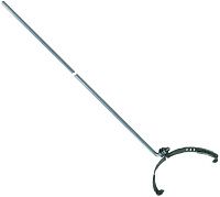 Молниеприёмник для монтажа на коньке кровли, D=10 мм, L=1000 мм DEHN 123109, алюминий Молниеприёмник для монтажа на коньке кровли, D=10 мм, L=1000 мм DEHN 123109, алюминий