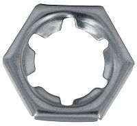 Гайка стопорная М36 DIN 7967, оцинкованная сталь Гайка стопорная М36 DIN 7967, оцинкованная сталь
