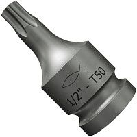 Торцевая головка 1/2" TX50 для шурупов Ultracut FBS II Fischer 553929, хромованадиевая сталь Торцевая головка 1/2" TX50 для шурупов Ultracut FBS II Fischer 553929, хромованадиевая сталь
