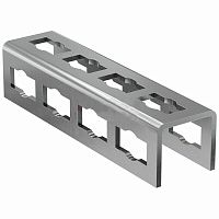 Соединитель профилей продольный 194x42x4 мм Fischer PFUF OC A4 562846, нержавеющая сталь A4 Соединитель профилей продольный 194x42x4 мм Fischer PFUF OC A4 562846, нержавеющая сталь A4