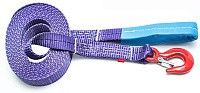 Буксировочный ремень Tplus на 4 т, 4 метра (крюк-петля) Буксировочный ремень Tplus на 4 т, 4 метра (крюк-петля)
