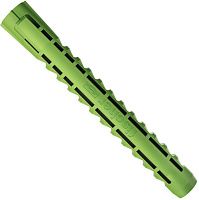 Дюбель SX Green 8x65 Fischer 524863 c увеличенной глубиной анкеровки, зелёный нейлон, 45 шт Дюбель SX Green 8x65 Fischer 524863 c увеличенной глубиной анкеровки, зелёный нейлон, 45 шт