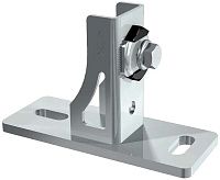 Фланец седельный для профилей FLS Fischer SF Clix 31 538665, оцинкованная сталь  Фланец седельный для профилей FLS Fischer SF Clix 31 538665, оцинкованная сталь