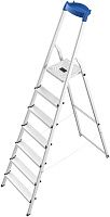 Стремянка 7 ступеней HAILO StandartLine L58E 8158-727, алюминий Стремянка 7 ступеней HAILO StandartLine L58E 8158-727, алюминий