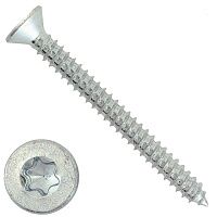 Саморез с потайной головкой 2,2х16 T6, ISO 14586 (DIN 7982) форма C, оцинкованная сталь Саморез с потайной головкой 2,2х16 T6, ISO 14586 (DIN 7982) форма C, оцинкованная сталь