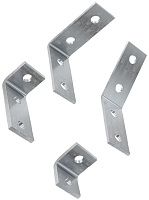 Соединительный уголок для профиля FUS Fischer FAF, оцинкованная сталь Соединительный уголок для профиля FUS Fischer FAF, оцинкованная сталь