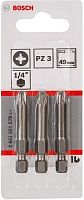 Набор крестовых бит PZ3 длина 49 мм Bosch 2607001579 Набор крестовых бит PZ3 длина 49 мм Bosch 2607001579