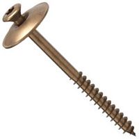 Саморез 4,5х80 для листового металла с полупотайной головкой, шайбой и прокладкой EPDM Holz Technic MCS4580A2CU, нержавеющая сталь А2, медный Саморез 4,5х80 для листового металла с полупотайной головкой, шайбой и прокладкой EPDM Holz Technic MCS4580A2CU, нержавеющая сталь А2, медный