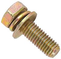 Болт шестигранный М6х1х16 мм с шайбами SN-10110 Болт шестигранный М6х1х16 мм с шайбами SN-10110