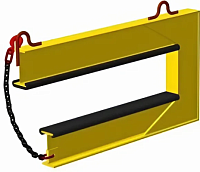 Захват г/п 1,6 т для лестничных маршей шириной 1050 мм ЗЛМ 16 Захват г/п 1,6 т для лестничных маршей шириной 1050 мм ЗЛМ 16