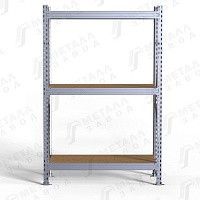 Стеллаж металлический 2000/1800/600 мм, Металл-завод SGR-V-Zn-ДСП 1863-2.0 Стеллаж металлический 2000/1800/600 мм, Металл-завод SGR-V-Zn-ДСП 1863-2.0
