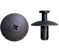 Клипса автомобильная нажимная 3643 Клипса автомобильная нажимная 3643