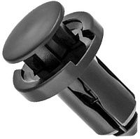 Клипса автомобильная нажимная с фиксатором 0157 Клипса автомобильная нажимная с фиксатором 0157