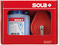 Шнур разметочный с синим мелом 30 м SOLA CLM SET 66110543 Шнур разметочный с синим мелом 30 м SOLA CLM SET 66110543