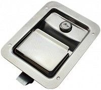 Замок внутренний с защелкой и ключом N64, нержавеющая сталь Замок внутренний с защелкой и ключом N64, нержавеющая сталь