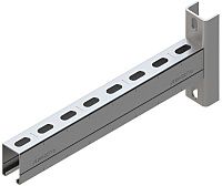 Консоль 41х62х2,5-800 HZn TERMOCLIP, горячий цинк Консоль 41х62х2,5-800 HZn TERMOCLIP, горячий цинк