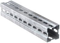Монтажная балка 90х90х2,5х3000 мм для тяжелых нагрузок Fischer FMP 560562, горячеоцинкованная сталь Монтажная балка 90х90х2,5х3000 мм для тяжелых нагрузок Fischer FMP 560562, горячеоцинкованная сталь