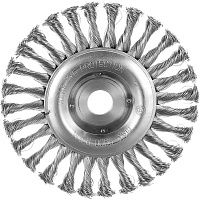 Щетка цилиндрическая жгутовая для УШМ 175 мм № 571 Профоснастка Эксперт 20806011, нержавеющая сталь Щетка цилиндрическая жгутовая для УШМ 175 мм № 571 Профоснастка Эксперт 20806011, нержавеющая сталь