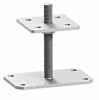 Опора регулируемая для наружных соединений 100х100х250 мм Holz R40L250 Опора регулируемая для наружных соединений 100х100х250 мм Holz R40L250