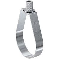 Хомут с гайкой Fischer FRSP для спринклерных систем пожаротушения, оцинкованная сталь Хомут с гайкой Fischer FRSP для спринклерных систем пожаротушения, оцинкованная сталь