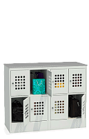 Шкаф для ручной клади 970/1200/500 мм, Металл-завод ШМ-С 24-30 Шкаф для ручной клади 970/1200/500 мм, Металл-завод ШМ-С 24-30