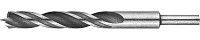 Cпиральное сверло по дереву 12.0х140/85мм, двухленточное KRAFTOOL 29400-150-12 Cпиральное сверло по дереву 12.0х140/85мм, двухленточное KRAFTOOL 29400-150-12