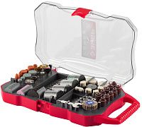 Набор мини-насадок для гравировальных машин ЗУБР 35901-H208, 208 предметов в кейсе Набор мини-насадок для гравировальных машин ЗУБР 35901-H208, 208 предметов в кейсе