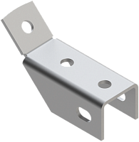 Фланец седельный 45 (38-41) Termoclip 4F5 9255007, оцинкованная сталь Фланец седельный 45 (38-41) Termoclip 4F5 9255007, оцинкованная сталь