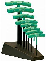 Набор Т-образных ключей TORX (Т9-Т40) ProGuard Bondhus 33034, 8 штук Набор Т-образных ключей TORX (Т9-Т40) ProGuard Bondhus 33034, 8 штук
