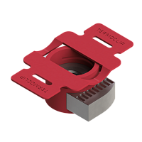 Гайка быстрого монтажа потайная, для профиля 41 TERMOCLIP, оцинкованная сталь Гайка быстрого монтажа потайная, для профиля 41 TERMOCLIP, оцинкованная сталь