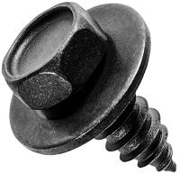 Саморез автомобильный с шестигранной головкой и шайбой 6,3х15 мм К2235 Саморез автомобильный с шестигранной головкой и шайбой 6,3х15 мм К2235