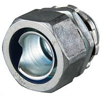 Муфта вводная для металлорукава Fortisflex ВМ, цинковый сплав Муфта вводная для металлорукава Fortisflex ВМ, цинковый сплав