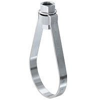 Хомут для спринклерных систем Fischer FRSL с гайкой, оцинкованная сталь Хомут для спринклерных систем Fischer FRSL с гайкой, оцинкованная сталь