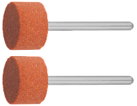Круг абразивный шлифовальный на шпильке 15х10х45х3,2 Р120 ЗУБР 35910, 2 шт Круг абразивный шлифовальный на шпильке 15х10х45х3,2 Р120 ЗУБР 35910, 2 шт