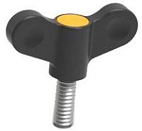 Ручка-винт лепестковая U84, пластик Ручка-винт лепестковая U84, пластик