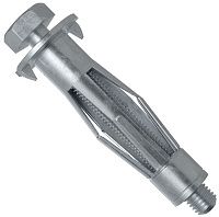 Анкер с болтом для пустотелых материалов HM SS 8х54 мм Fischer 519783, оцинкованная сталь Анкер с болтом для пустотелых материалов HM SS 8х54 мм Fischer 519783, оцинкованная сталь