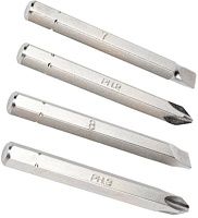 Набор бит PH, SL 75 мм, C5/16" для ударно-поворотной отвёртки Kraftool 25552, Cr-V, 4 предмета в кейсе Набор бит PH, SL 75 мм, C5/16" для ударно-поворотной отвёртки Kraftool 25552, Cr-V, 4 предмета в кейсе