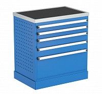 Тумба с выдвижными ящиками, 5 штук 71/79, Treston 62007005 Тумба с выдвижными ящиками, 5 штук 71/79, Treston 62007005