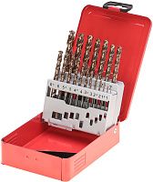 Набор сверл по металлу 1-10 мм, 19 шт HSSE-Co5, DIN 338 Ruko 228214 Набор сверл по металлу 1-10 мм, 19 шт HSSE-Co5, DIN 338 Ruko 228214