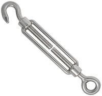 Талреп М24 крюк-кольцо DIN 1480, нержавеющая сталь А4 Талреп М24 крюк-кольцо DIN 1480, нержавеющая сталь А4