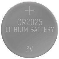 Батарейка щелочная тип таблетка 3 В 150 мА/ч FIT CR2025, 5 шт Батарейка щелочная тип таблетка 3 В 150 мА/ч FIT CR2025, 5 шт