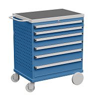 Сервисная тележка Treston 71007002, синяя Сервисная тележка Treston 71007002, синяя