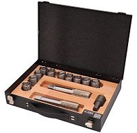 Набор для восстановления резьбы М27х3 мм V-Coil Volkel 04050, 13 предметов, метрическая резьба Набор для восстановления резьбы М27х3 мм V-Coil Volkel 04050, 13 предметов, метрическая резьба