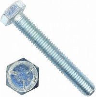 Болт дюймовый UNF 3/4-16 x 2 (51 мм) DIN 933, класс прочности 8.8 (Grade 5), оцинкованная сталь Болт дюймовый UNF 3/4-16 x 2 (51 мм) DIN 933, класс прочности 8.8 (Grade 5), оцинкованная сталь