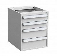 Тумба с выдвижными ящиками высота 560 мм 45/56, Treston 60649102, с защитой ESD Тумба с выдвижными ящиками высота 560 мм 45/56, Treston 60649102, с защитой ESD