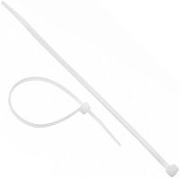 Кабельная стяжка 4,6х150 мм Apro 9676, белая, 100 шт в упаковке Кабельная стяжка 4,6х150 мм Apro 9676, белая, 100 шт в упаковке