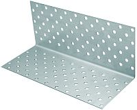 Уголок крепежный равносторонний KUR СПК 80х80х1500 мм, оцинкованная сталь Уголок крепежный равносторонний KUR СПК 80х80х1500 мм, оцинкованная сталь