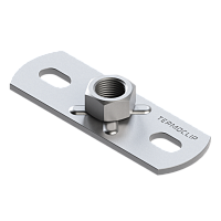 Пластина опорная для средних нагрузок 4F2 М8 TERMOCLIP Пластина опорная для средних нагрузок 4F2 М8 TERMOCLIP