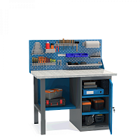 Верстак с тумбой 850/1200/685 мм, Металл-завод ВТ-1.2 Верстак с тумбой 850/1200/685 мм, Металл-завод ВТ-1.2